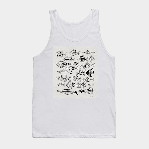 fish inkings black Tank Top by CatCoq